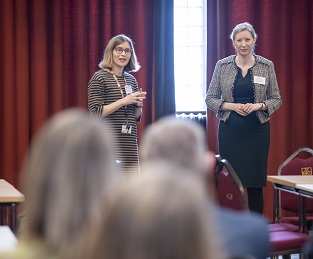 Anike Te and Kirsten Kinkelin at the Aegis event, 19 March 2024